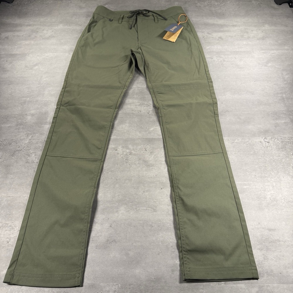 Roark Pants Mens‎ 28 Explorer Adventure Military Olive Green Nylon Quick Dry NEW
